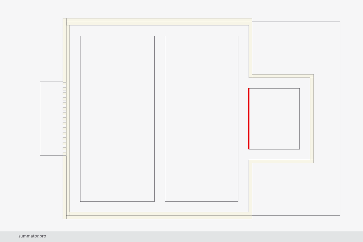 Коррекция утепления монолитного цоколя фундаментной ж/б плиты